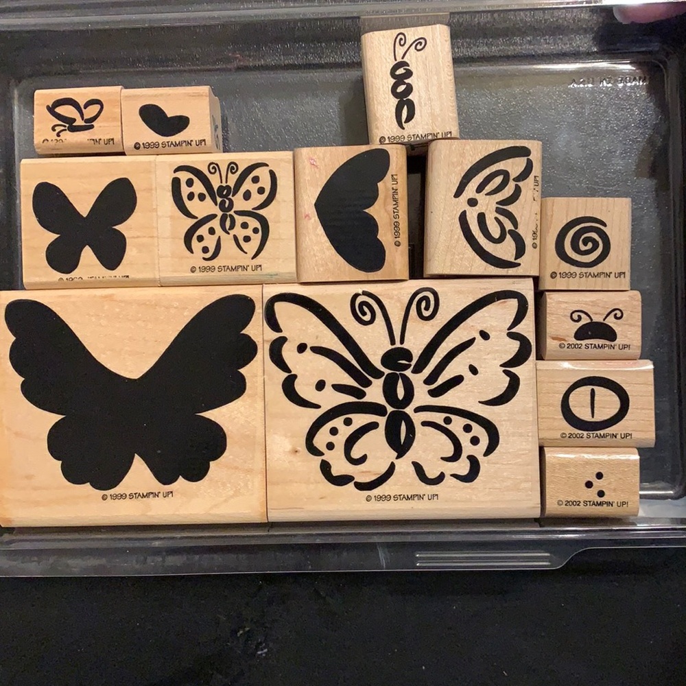 Stampin’ Up! Definitely Decorative Flutterbys